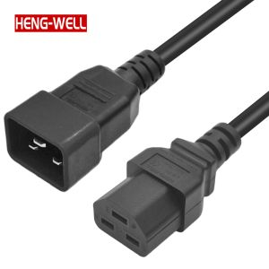 C20 C21 Extension Power Cord UL Certificated Customised Cable Connector