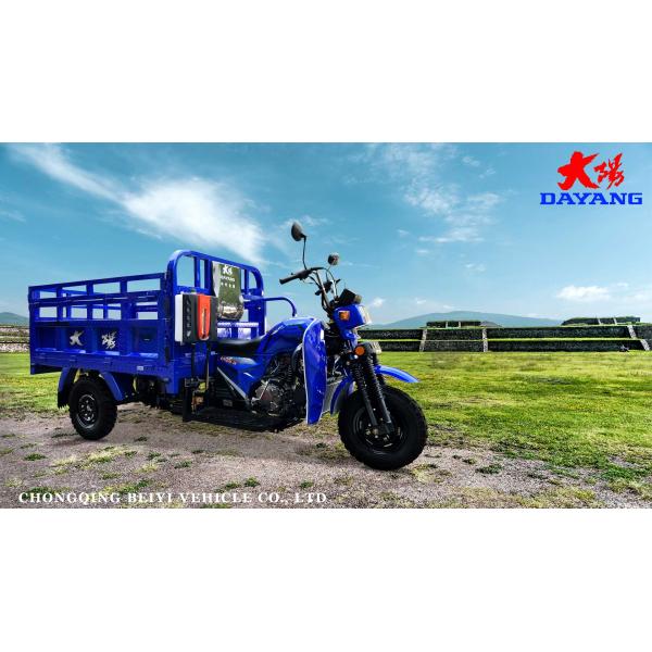12V Voltage 175cc Heavy Loading Motorized Cargo Tricycles for Cargo Transportation