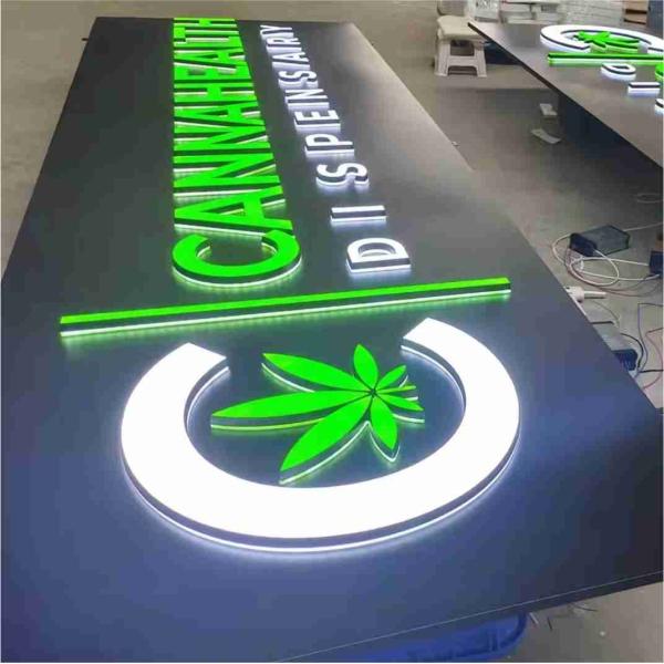 Buy Custom Waterproof Led Letter Sign Illuminated Outdoor Channel Letters Sings at wholesale prices