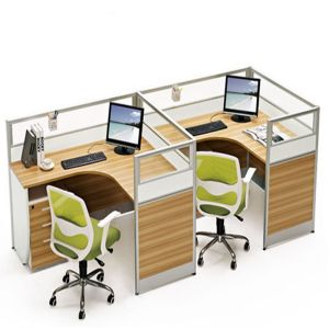Eco - Friendly Aluminum Cubicle Modular Office Workstation / Office Furniture