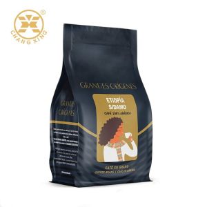 100 Food Grade Coffee Packaging Bags With Zipper Eco Friendly Tea Bag Packaging