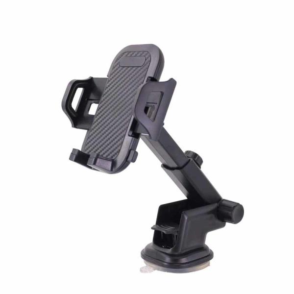 PU Gel Universal Retractable Dash Mount Cell Phone Holder 63mm Width