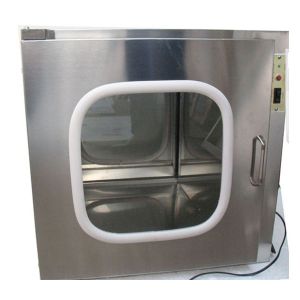 Interlock Clean Room Equipment , Smooth Wear Stainless Steel Pass Box