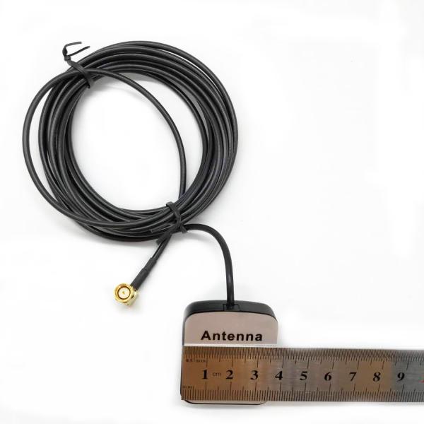 High Gain Automotive GPS Antenna 1575.42MHz Weatherproof With Strong Magnet