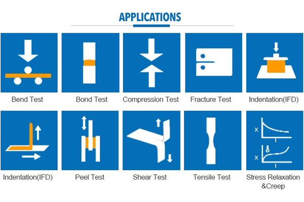Single Space Computer Servo Hydraulic Universal Testing Machine High Performance