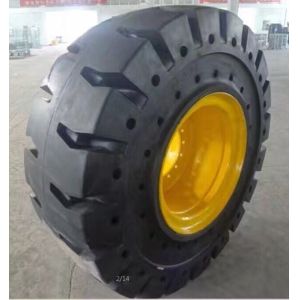 OTR Solid bias tyre, truck/forklift/loader tyre 23.5-25tire tread mold rubber