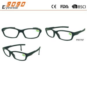 Fashionable reading glasses ,spring hinge ，extend temple，suitable for men and