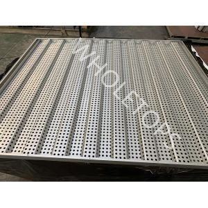 PVDF Powder Coated Perforated Aluminum Panel For Building Decorative