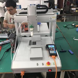 Benchtop Epoxy Dispensing Machine Carbon Steel 3 Axis Automatic Easy Operation