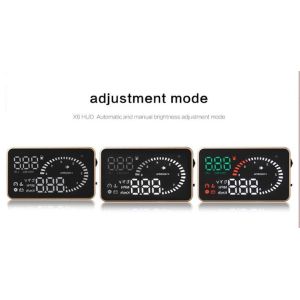 X6 OBD2 HUD Head Up Display