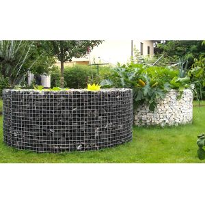 4mm Dia Welded Gabion Wire Mesh Basket Stone Cages Gabions