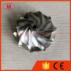 GT15-25 point milling 50.20/65.00mm 10+0 Blades 702549-0008HF V1 high performance aluminum 2618/billet compressor wheel