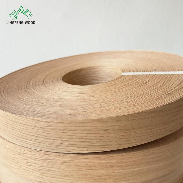 Buy White Oak Veneer Edge Banding 0.3mm–1.5mm Thickness at wholesale prices