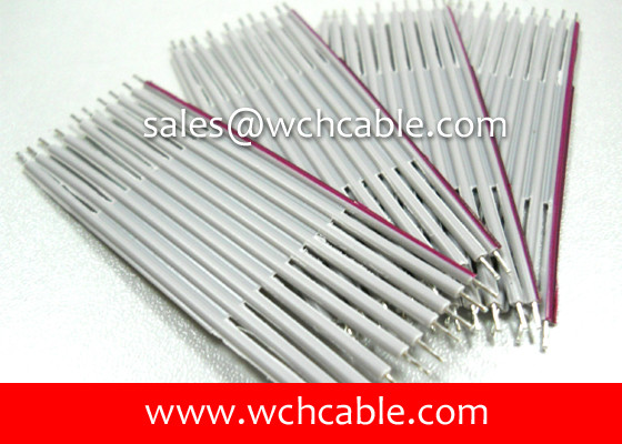 Buy UL2651 PVC Flat Ribbon Cable AWG26 PH2.0 PH2.54 RoHS & Reach Compliant 105C 300V at wholesale prices