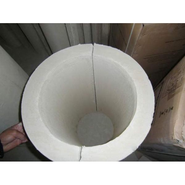 Calcium Silicate Pipe Thermal Insulation Building Construction Materials 220kg/m3 White