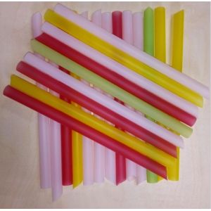 Thick and straight straws drinking straw 10.5mm diameter length 185 mm