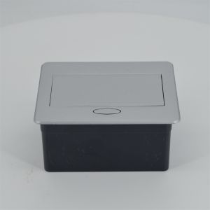 Multifunctional Zinc Alloy Desktop Office Pop Up Desk Power Outlets