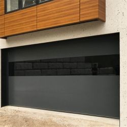 Insulated Aluminum Sectional Garage Door Automatic Open