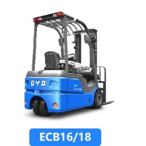 BYD's Four Pivot Balance Weight 1.6-1.8 Ton Pure Electric Forklift For Dual