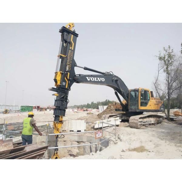 Construction Telescopic Boom Grab Foundation Drilling Tools Excavator Telescopic