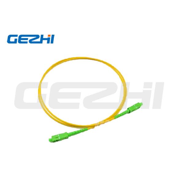 Customized Length Optical Fiber Patch Cord PVC/OFNR/LSZH UPC/APC