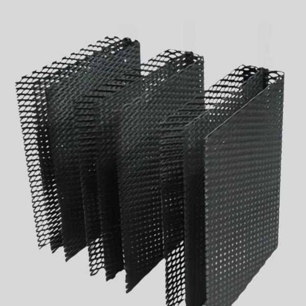 Buy 0.051mm - 0.254mm Expanded Mesh Mixed Metal Oxide Electrode at wholesale prices