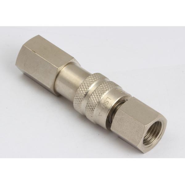 Buy Brass Interchangeable Pneumatic Quick Disconnect LSQ-A Single Shut - Off at wholesale prices