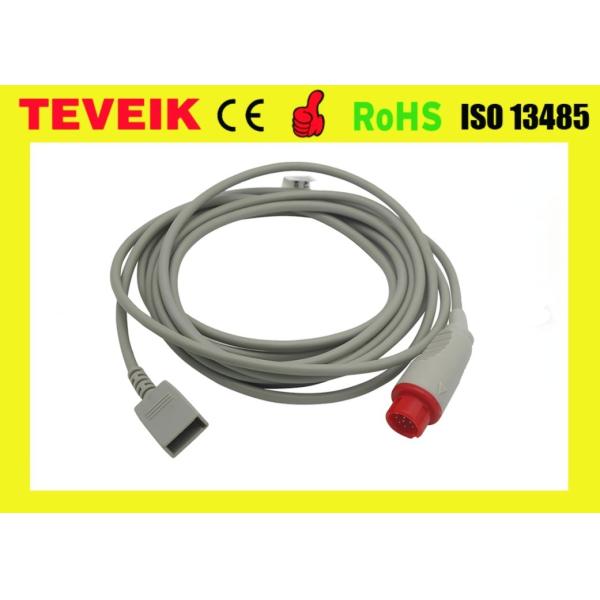 HP invasive blood pressure cable round12pin for Utah transducer , HP IBP adapter