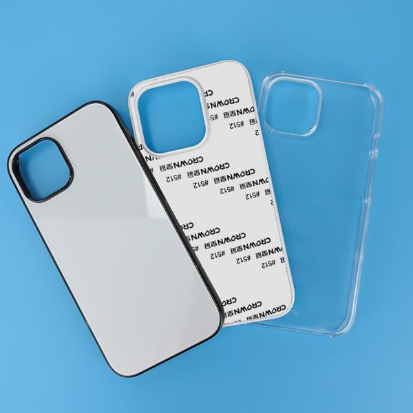 Printable Plastic Sublimation Cell Phone Cases With Aluminum Sheet For IPhone SamSung Huawei