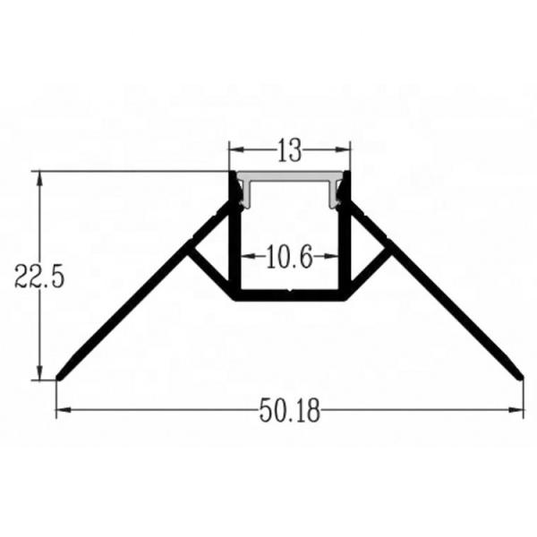 Electrophoresis Aluminum LED Profiles