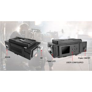 Broadcast Wireless Link HD COFDM Video Transmitter Stepping 1MHz