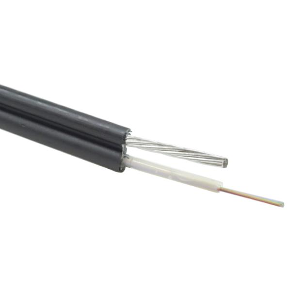 Self Supporting Amoured Figure 8 Aerial Cable With Messenger