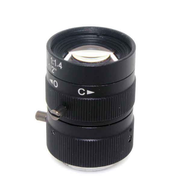 Buy 1/2" 3 Megapixel Manual Fixed Lens C Mount Lens 53° HFOV For Cctv Camera Box at wholesale prices