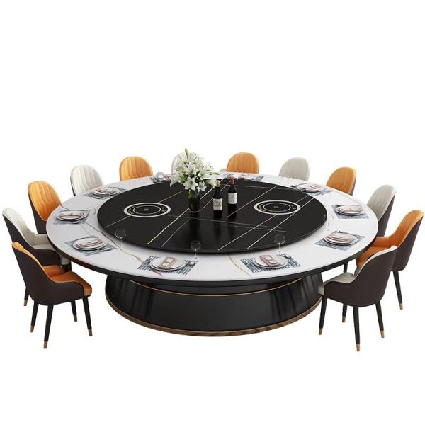 High End Custom Restaurant Furniture Large Round Table