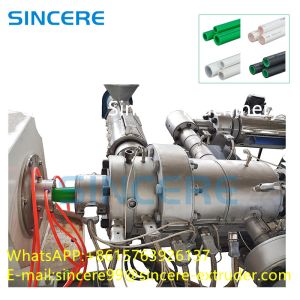 Quality PP PPR Single Layer Plastic Pipe Extrusion Line Composite Corrugated Pipe Making Machine for sale