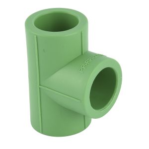 Quality Plastic Material PPR Reducing Tee for Water Supply Thread/Socket Connection Durable for sale