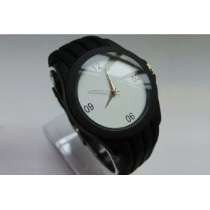 Silicone watch, silicone material, fashion design, japanese movement, 3atm water