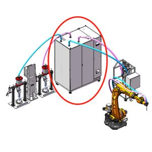 Kuka Industrial Robot Programming Software Gluing Process In Automobile Factory