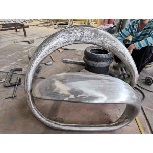 Stainless Steel 316 Furniture Sculptures Abstract Sculpture Chairs Hotel