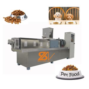 China Automatic Dry Pet Food Extrusion Equipment SLG95 SLG120 on sale
