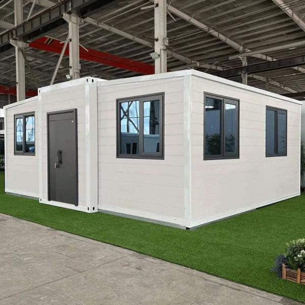 Container House Double Wing Expansion Box 20 40 Feet Customizable Mobile Home With Foldable Kitchen And Bathroom
