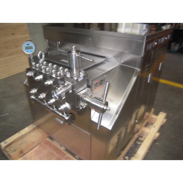 Stainless Steel Sanitary High Pressure Homogenizer Internal Tank And External