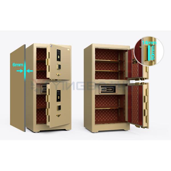 208±2kg Security Safe Box OEM Luxury Safes 4 Open Ways YB/ZY-120D