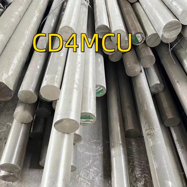 Buy Duplex Stainless Steel CD4MCu  0Cr26Ni5Mo2Cu3 Dimensions: Dia 70x1000MM Round Soild Bar at wholesale prices
