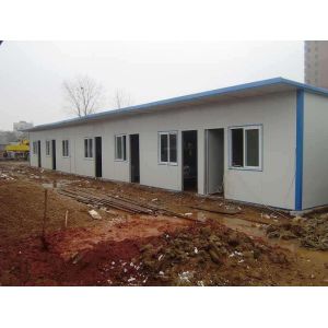light steel structure EPS/rockwool sandwich panel prefab house for sale
