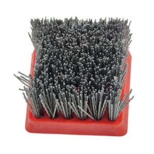China Frankfurt Shape Diamond And Silicon Carbide Antique Brush For Stone Surface Processing on sale