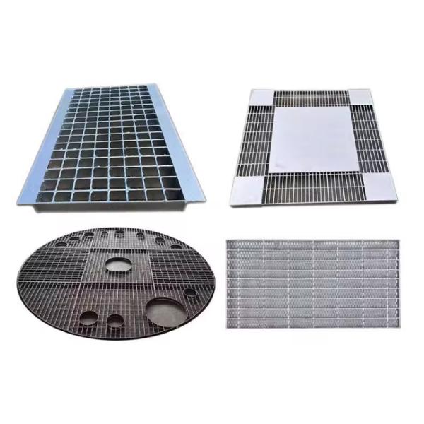 Heavy Duty Platform Floor Metal Drainage Grate For Driveway Industrial Ss Grating Cover