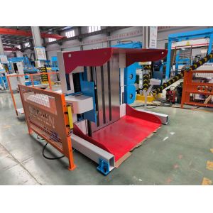 High-Performance Pile Turner Machine For Dust Removing And Air Aligning In