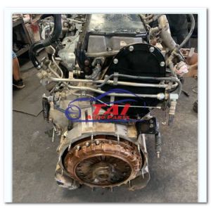 Nissan UD GE13 GEQ13 Turbo Engine Assembly 4 Cylinder With Gearbox