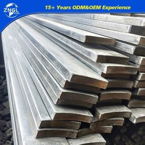 6-12m Length Hot Rolled Carbon Flat Steel A36 Q235B St37 Ms Rectangle Square